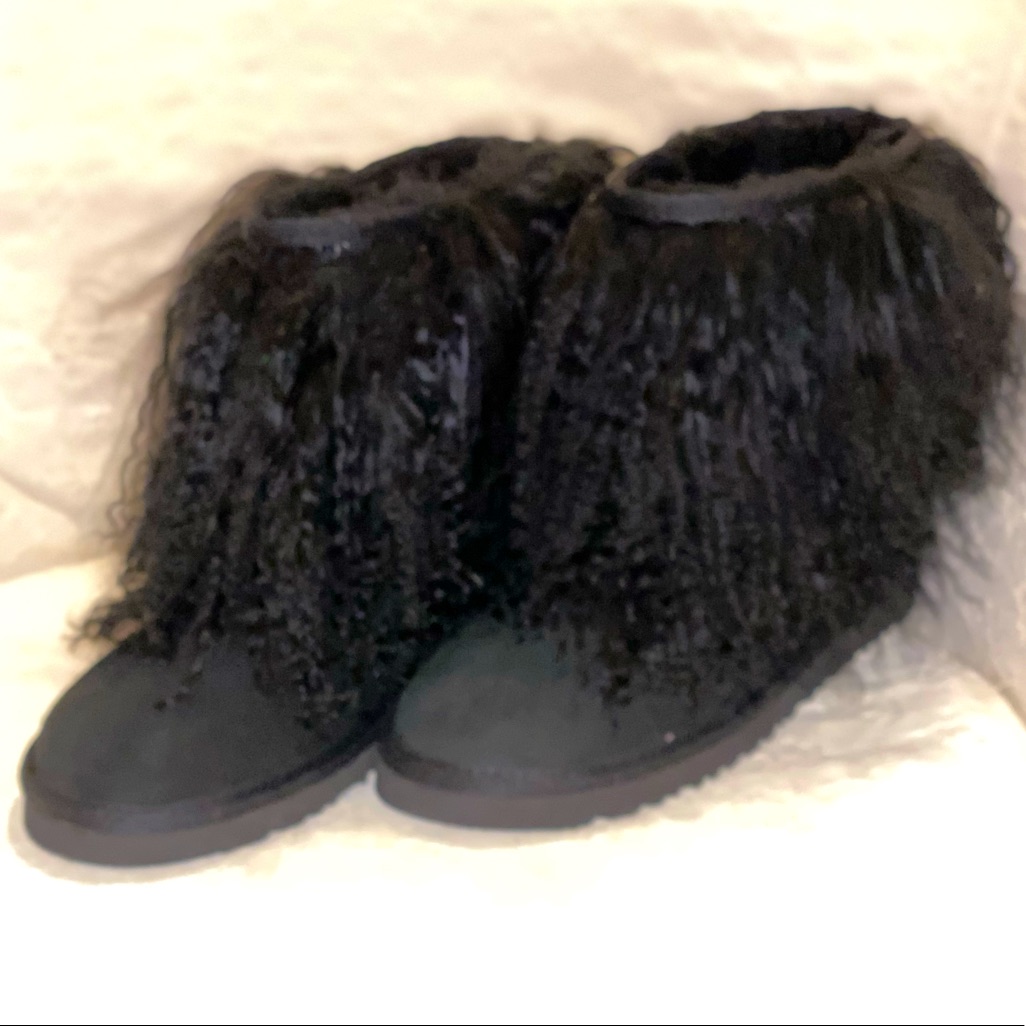 Nwot Ugg Sheepskin Topper. Real Fur